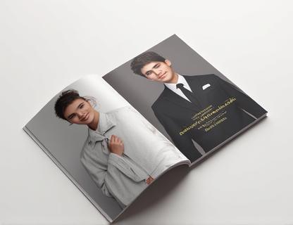 Luxury Fashion Brochure Design
